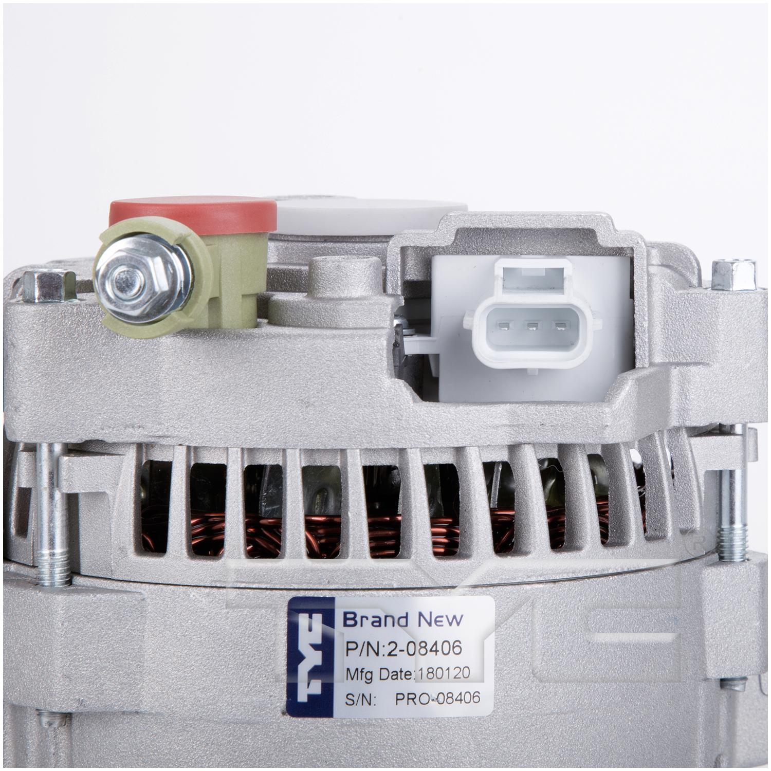 TYC 208406 Alternator product image 5 of 5