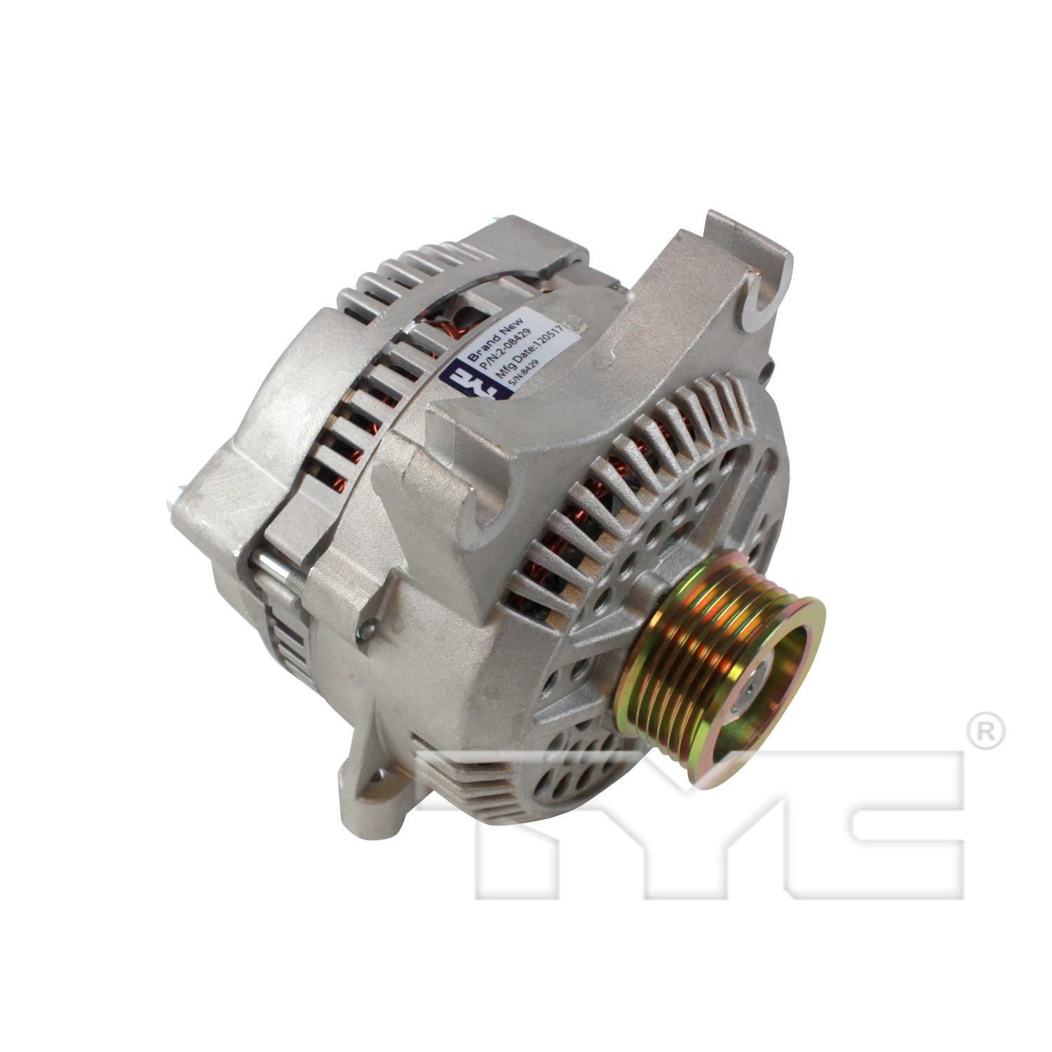 TYC 208429 Alternator product image 3 of 5
