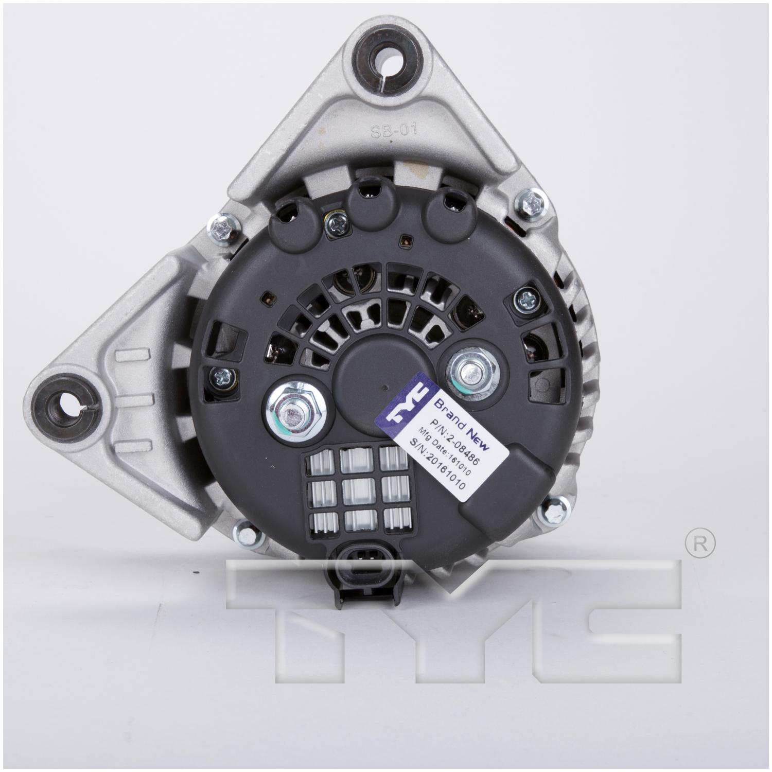 TYC 208486 Alternator product image 4 of 5