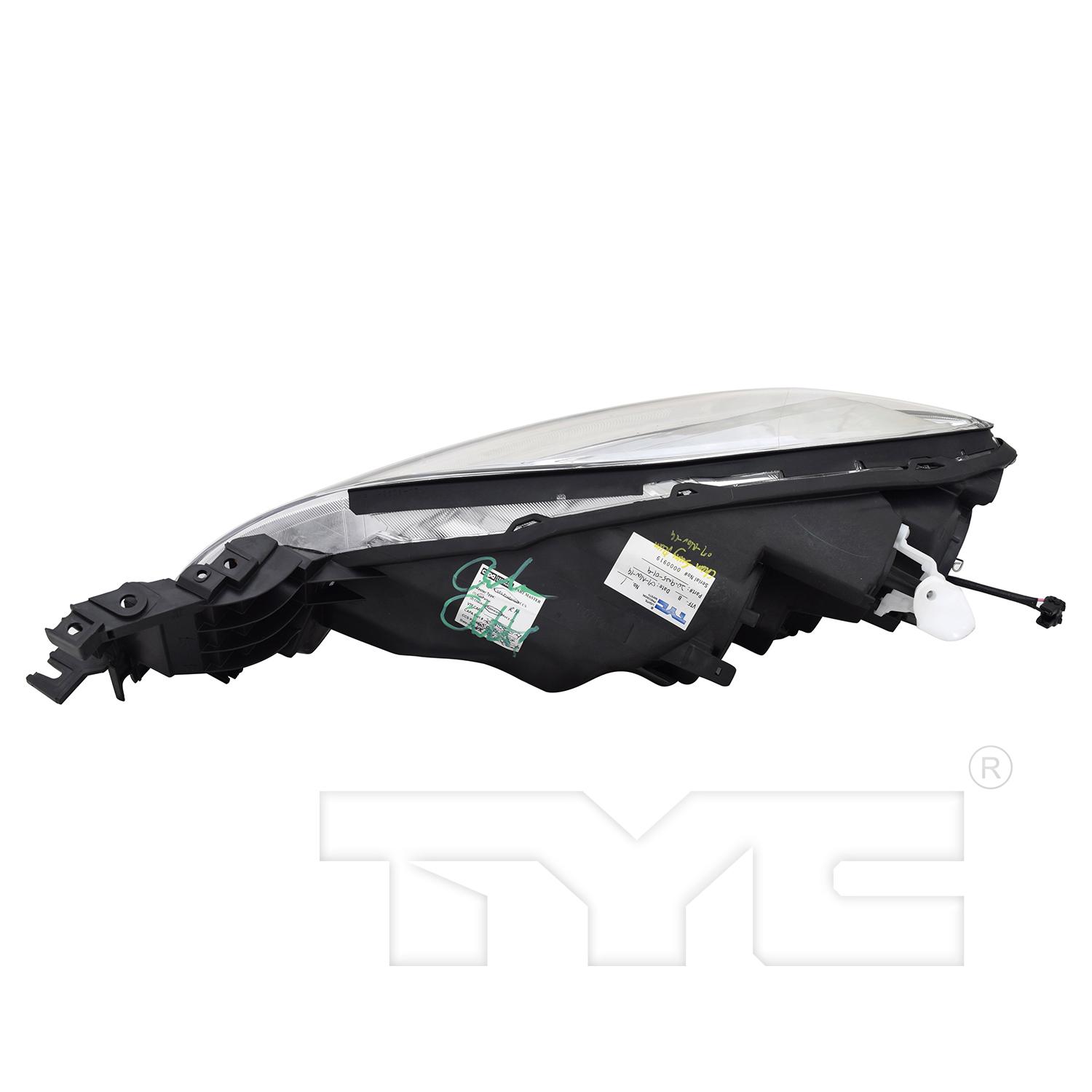 TYC 20902501 - Headlight Assembly TYC 20902501 Headlight Assembly product image 5 of 6