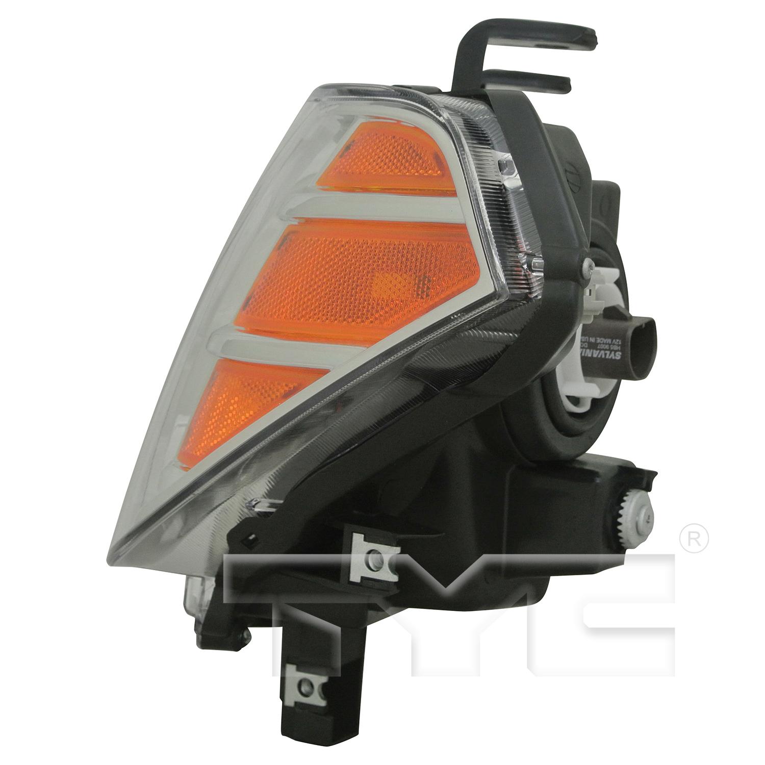TYC 209080009 Headlight Assembly product image 3 of 6