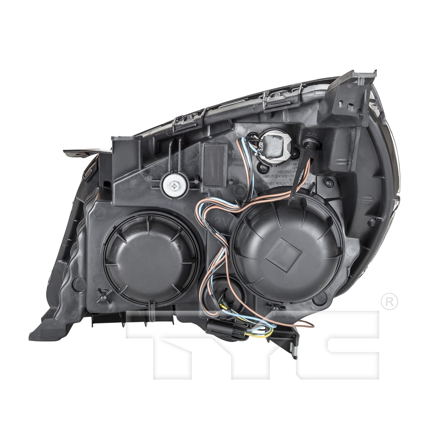 TYC 20909700 Headlight Assembly product image 2 of 6