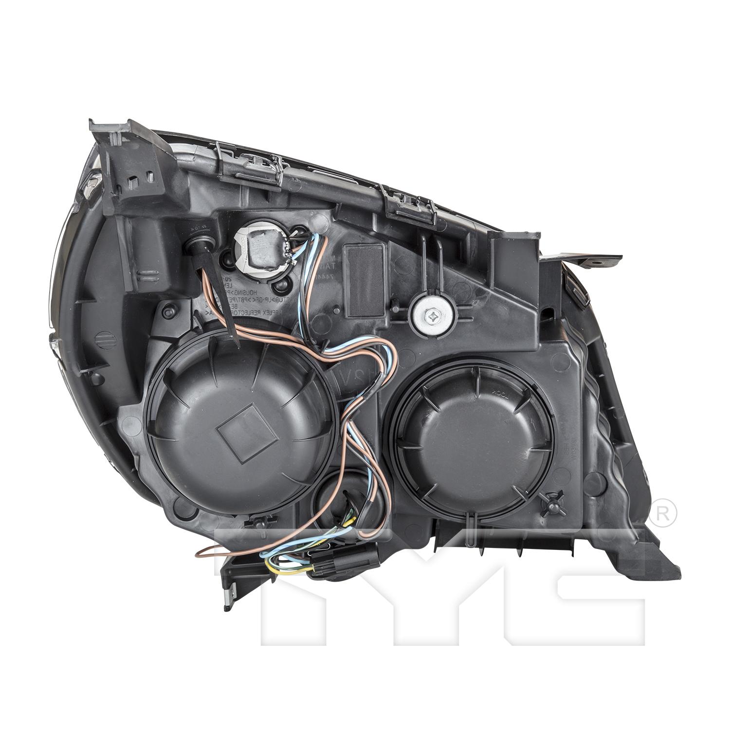 TYC 20909800 Headlight Assembly product image 2 of 6