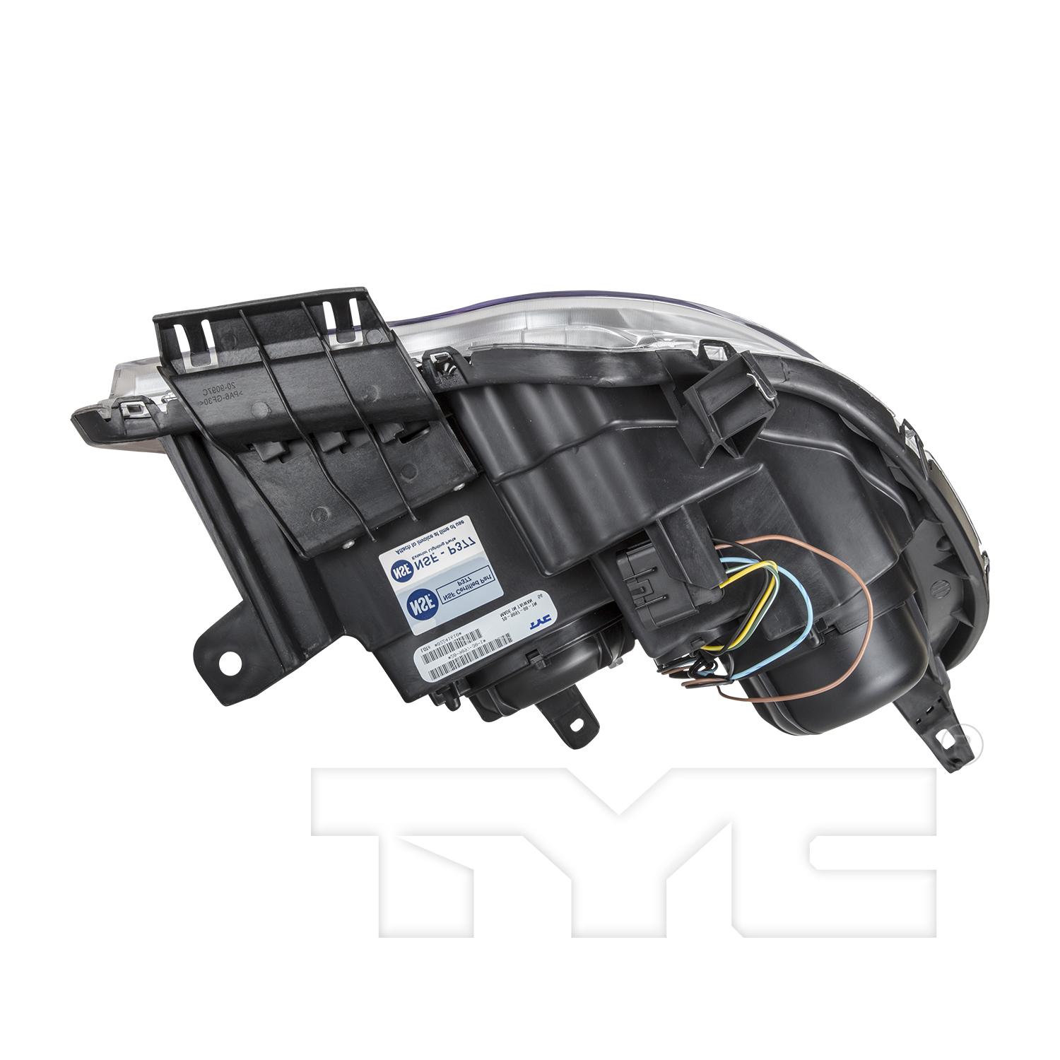TYC 20909800 Headlight Assembly product image 6 of 6