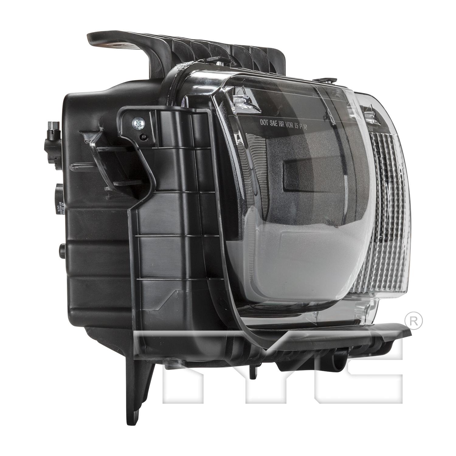 TYC 209099009 Headlight Assembly product image 5 of 8