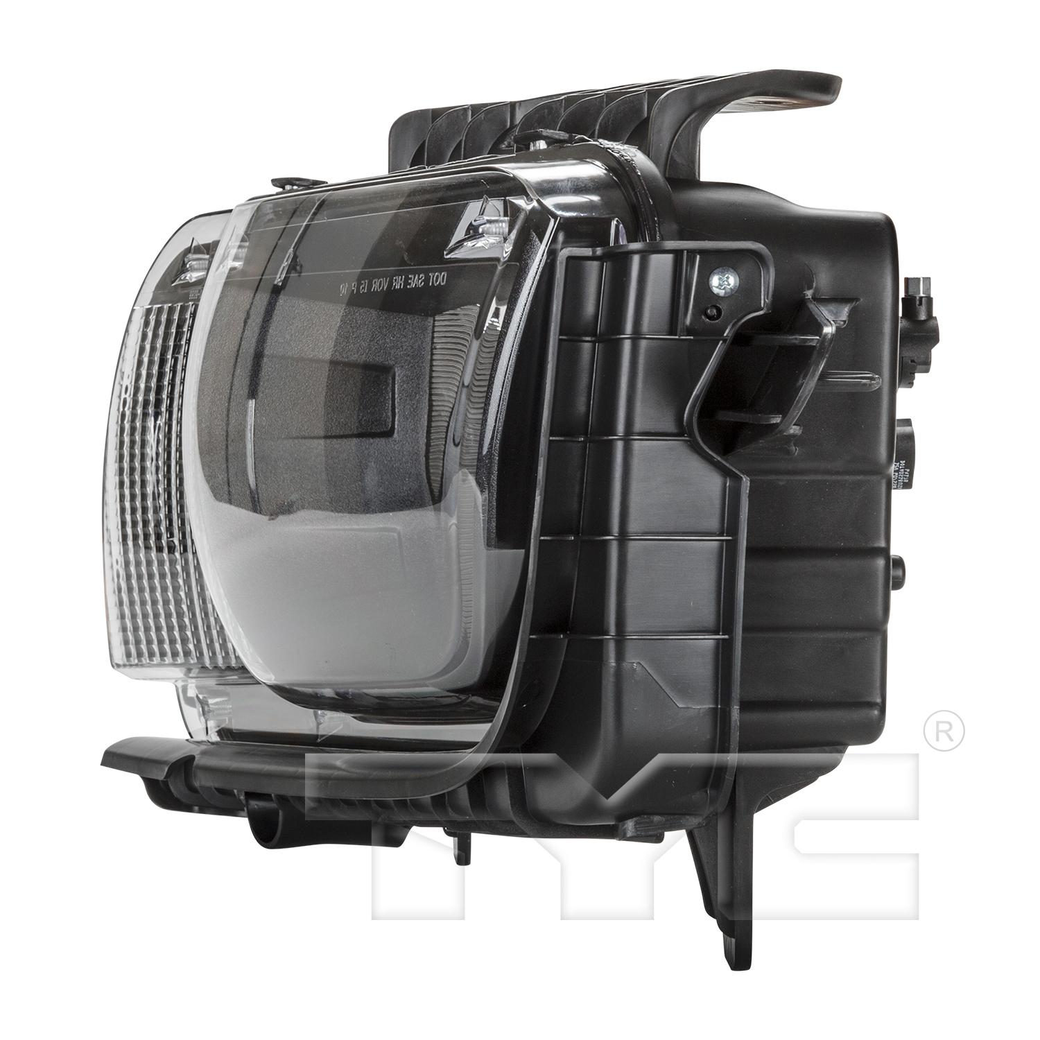 TYC 209100009 Headlight Assembly product image 5 of 8