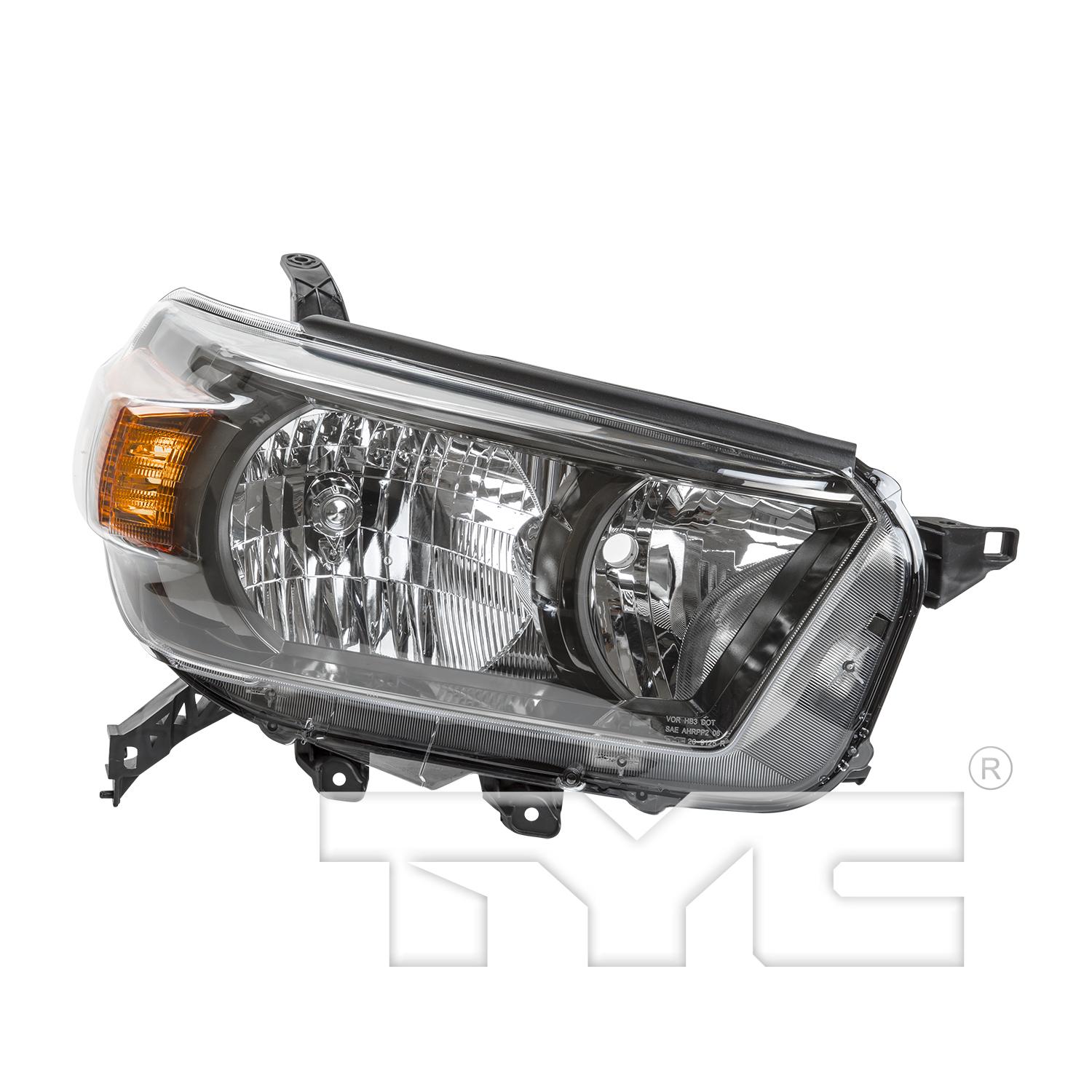 TYC 209125911 Headlight Assembly product image 1 of 6