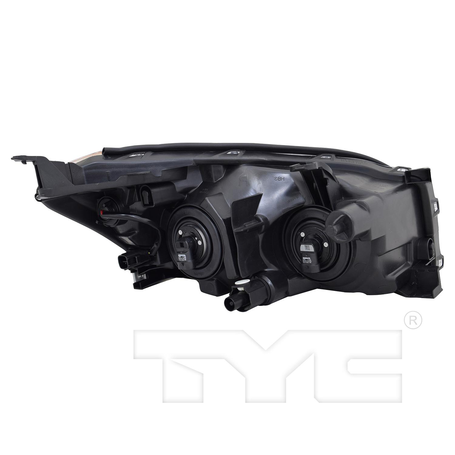 TYC 209160009 Headlight Assembly product image 2 of 6