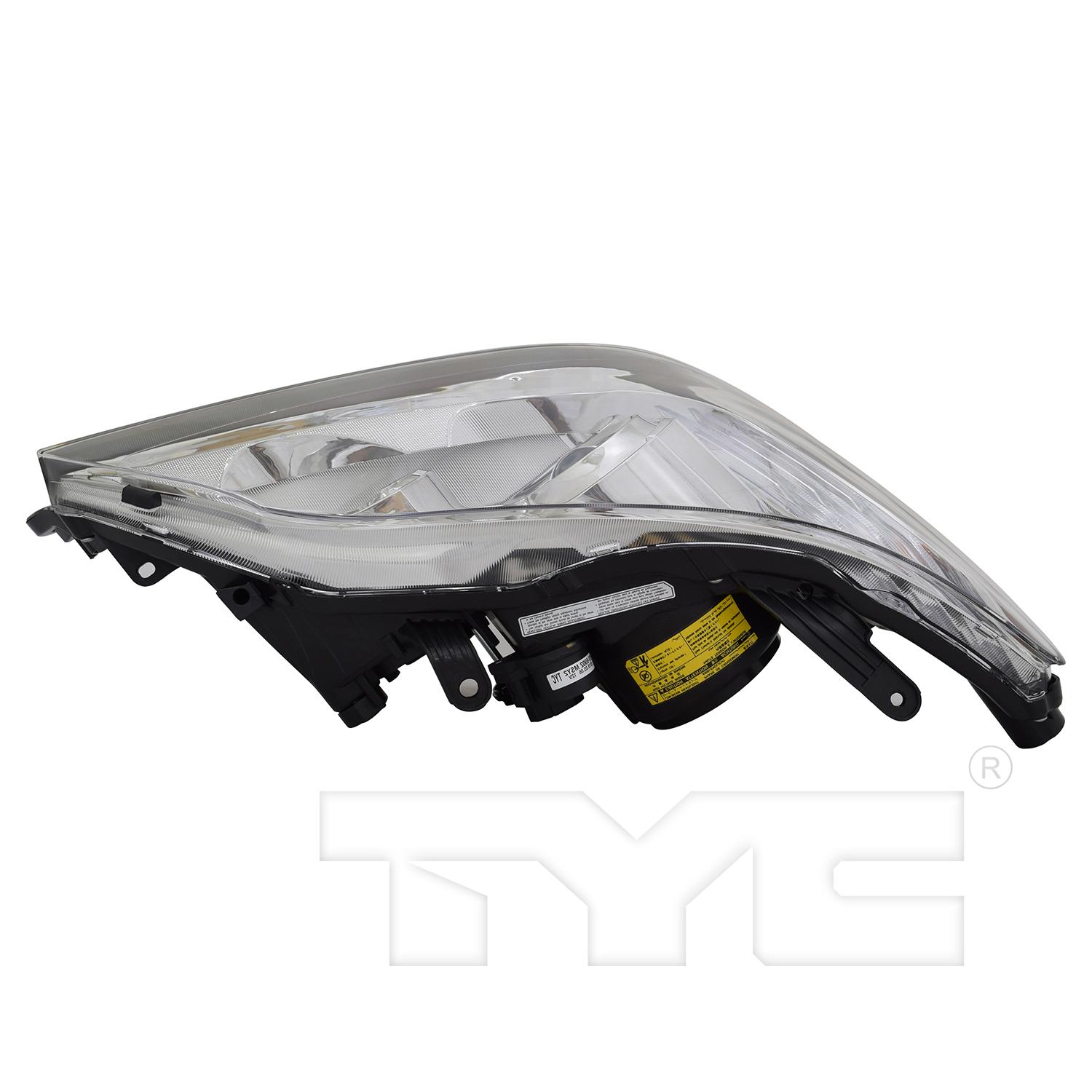 TYC 209163019 Headlight Assembly product image 5 of 6