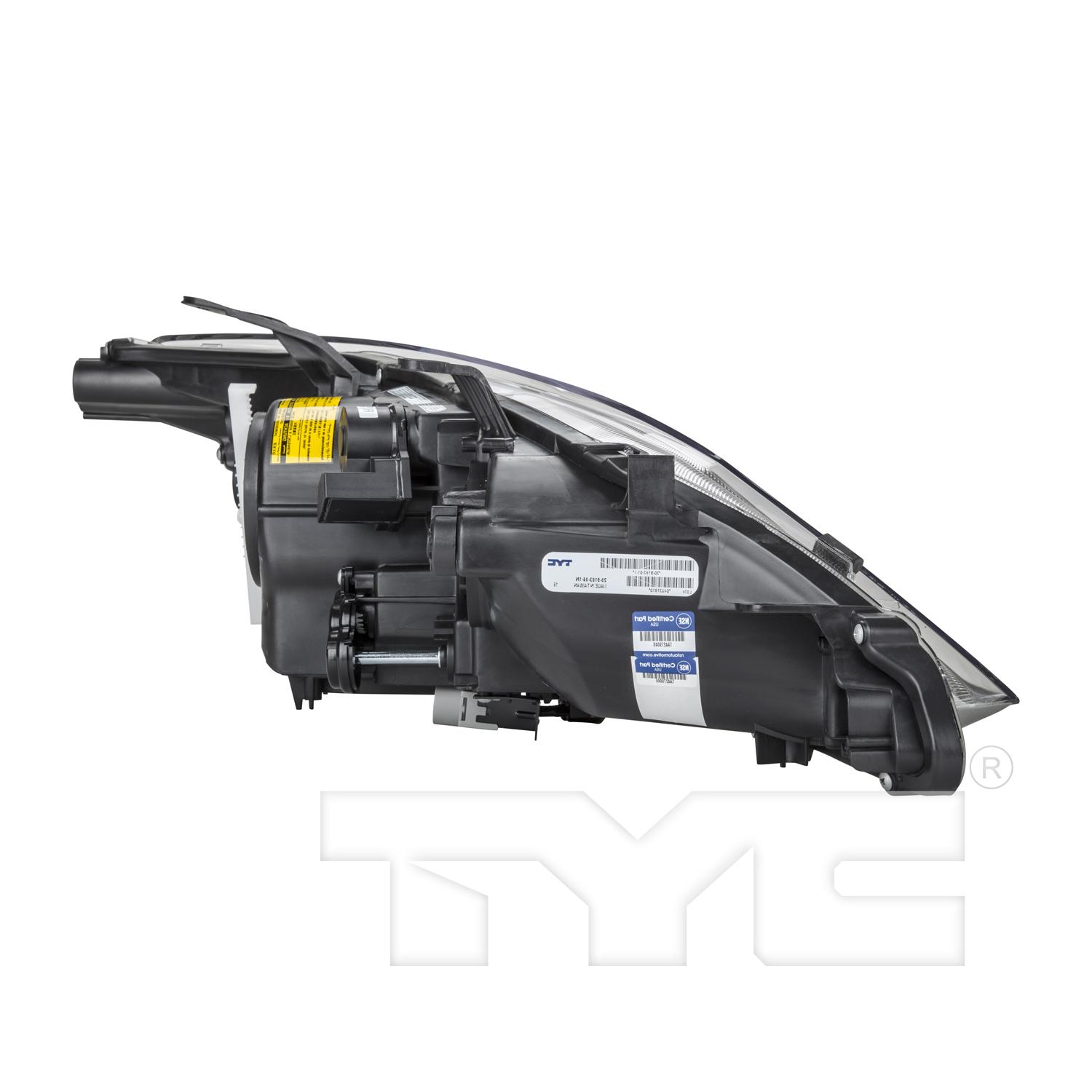TYC 20916401 Headlight Assembly product image 4 of 6