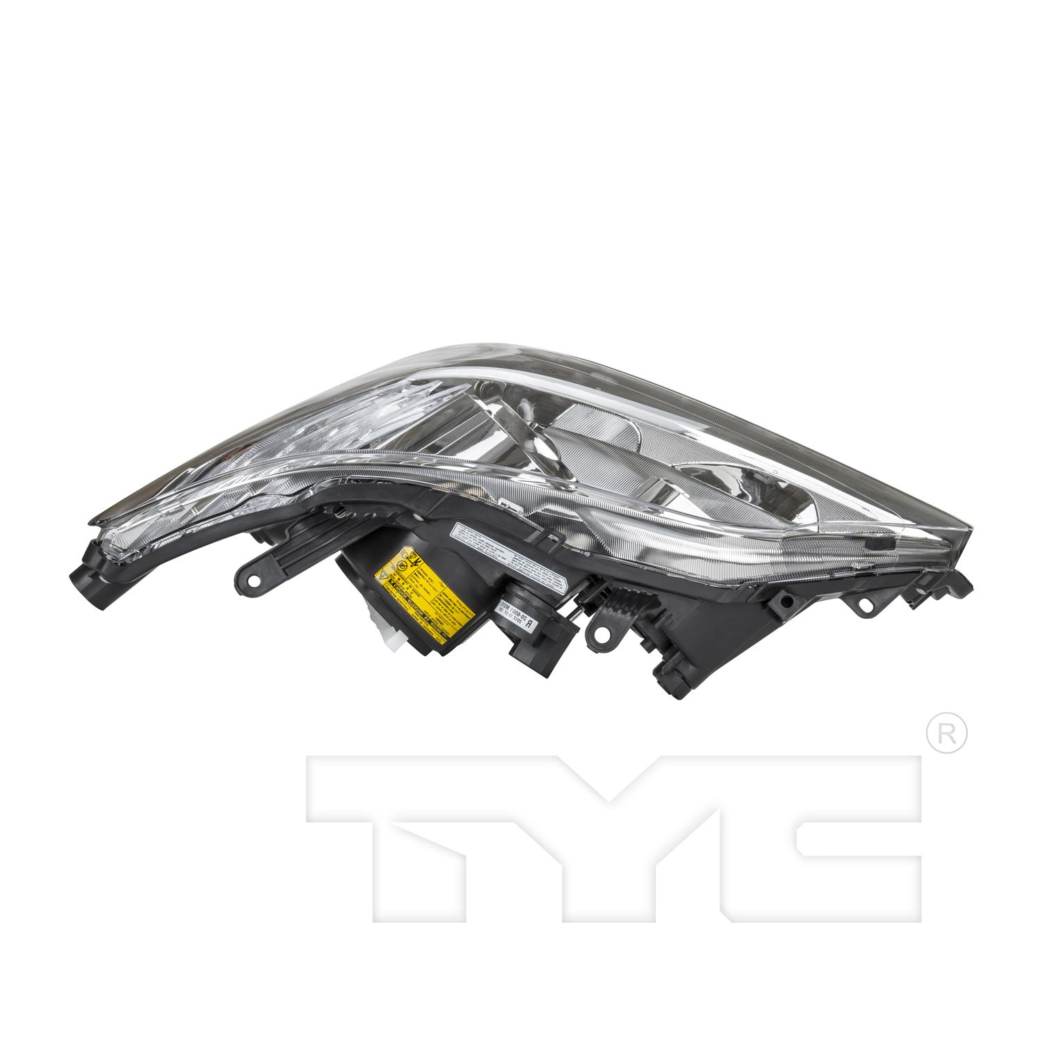 TYC 20916401 Headlight Assembly product image 5 of 6