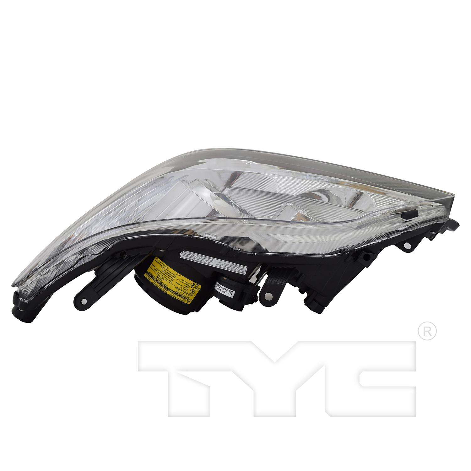 TYC 209164019 Headlight Assembly product image 5 of 6