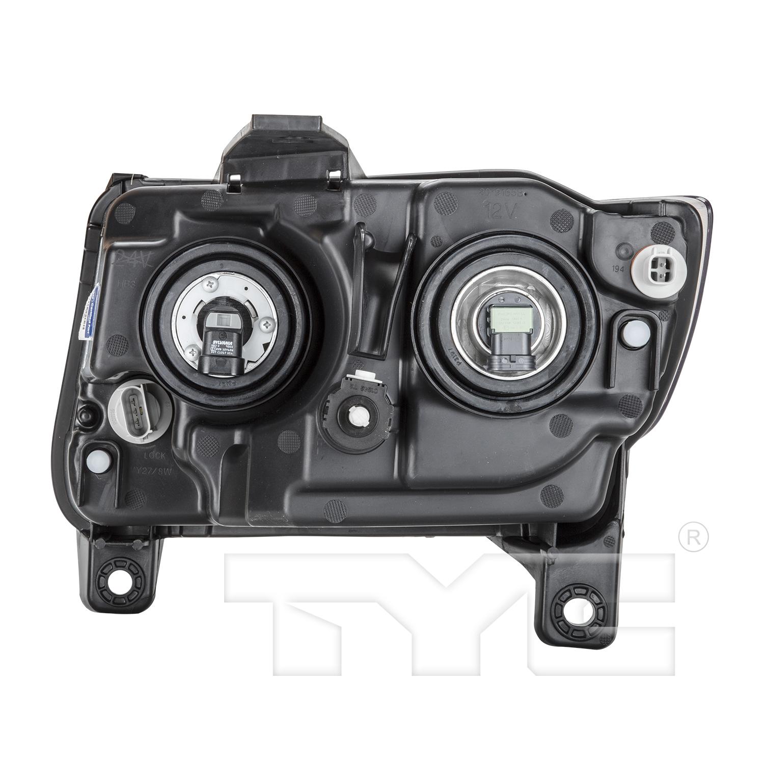 TYC 20916500 Headlight Assembly product image 2 of 6