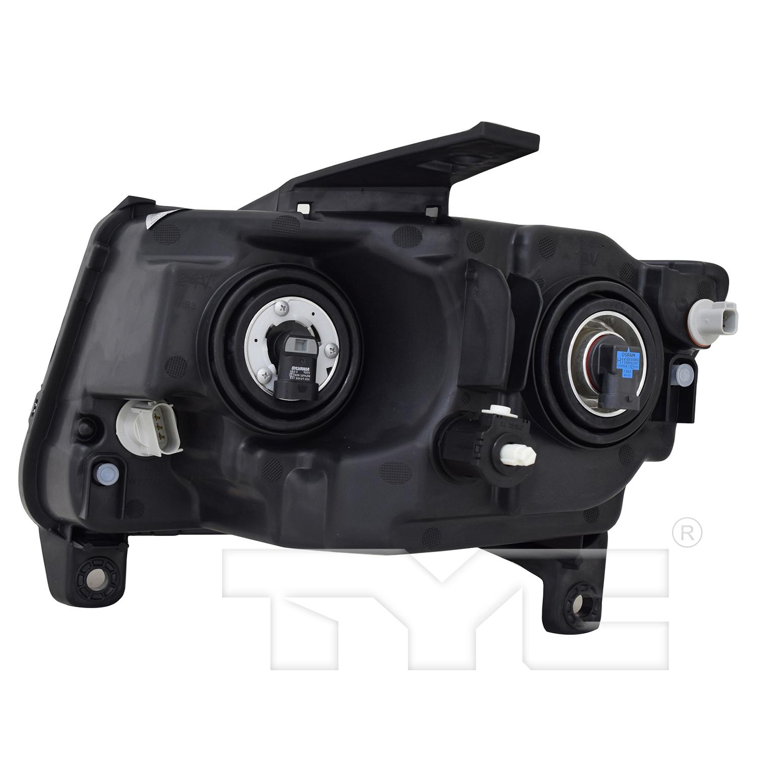 TYC 209165009 Headlight Assembly product image 2 of 6