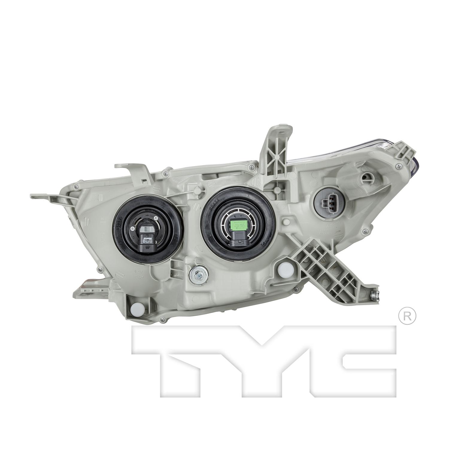 TYC 209169009 Headlight Assembly product image 2 of 6
