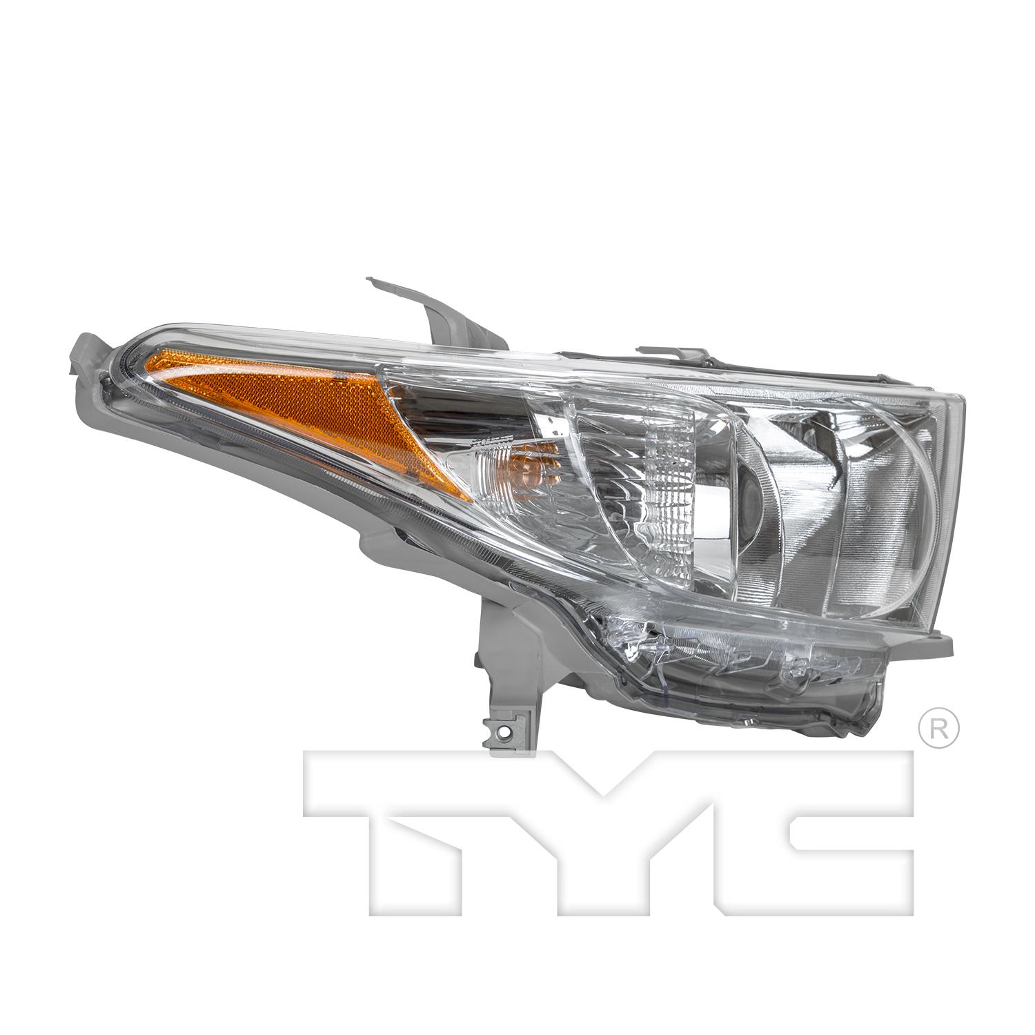 TYC 209169009 Headlight Assembly product image 3 of 6