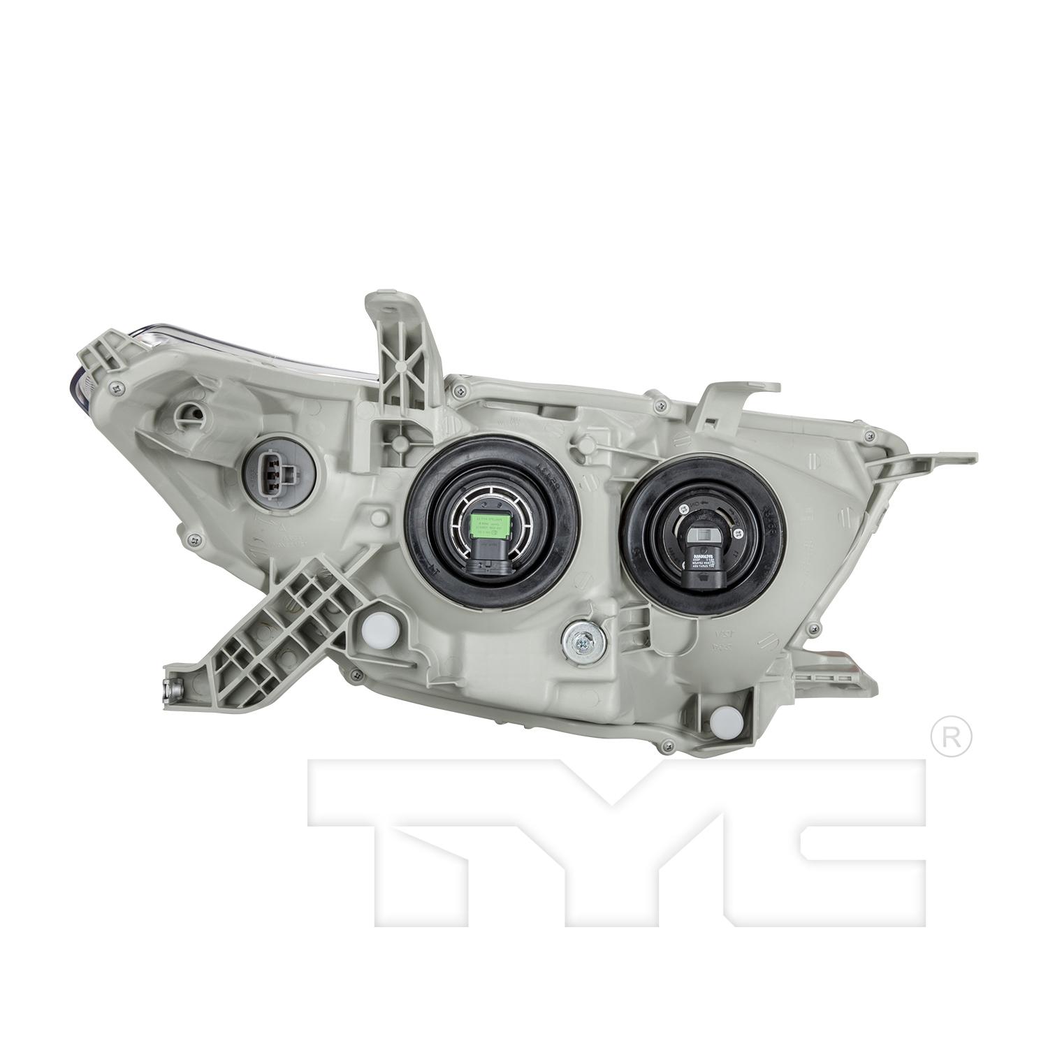 TYC 209170009 Headlight Assembly product image 2 of 6