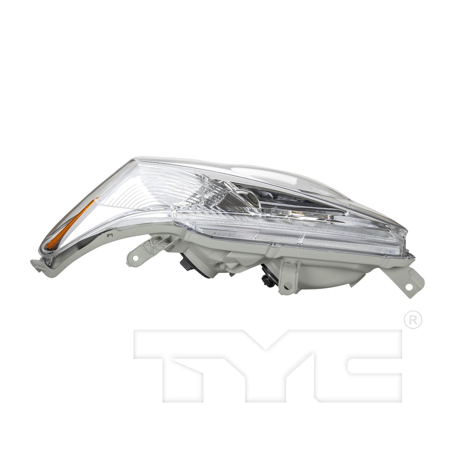 TYC 209170009 Headlight Assembly product image 5 of 6