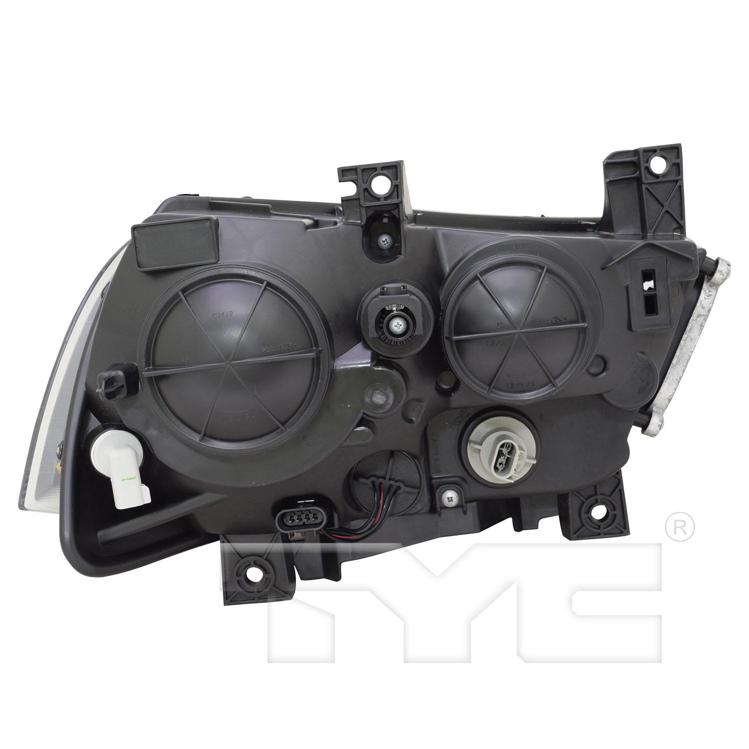 TYC 209202009 Headlight Assembly product image 2 of 6