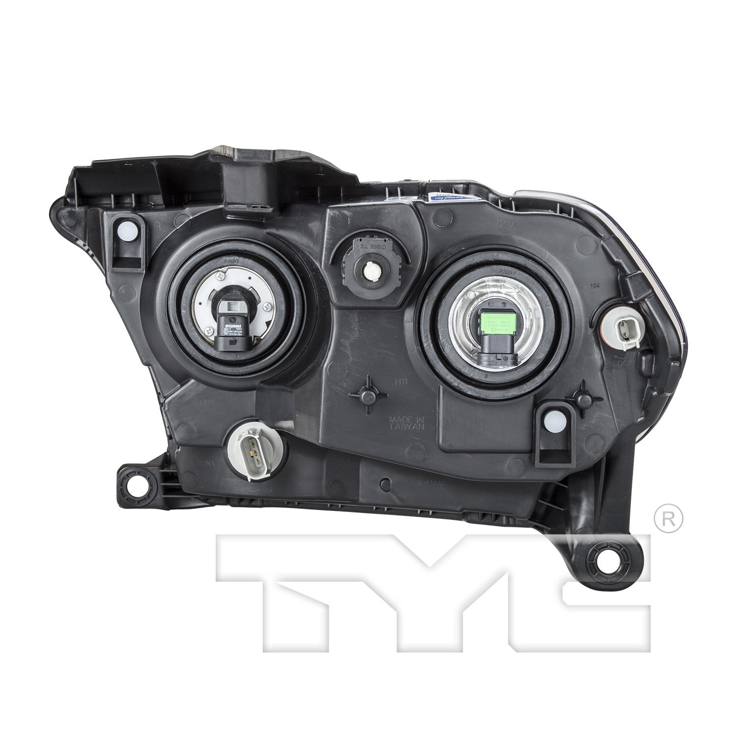 TYC 20920300 - Headlight Assembly TYC 20920300 Headlight Assembly product image 2 of 6
