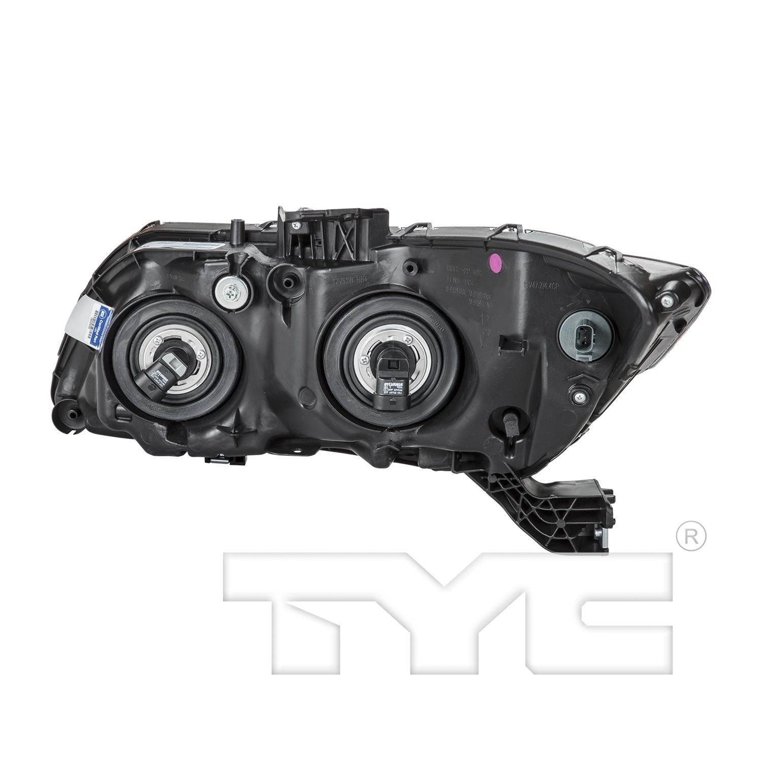 TYC 209209009 Headlight Assembly product image 1 of 6