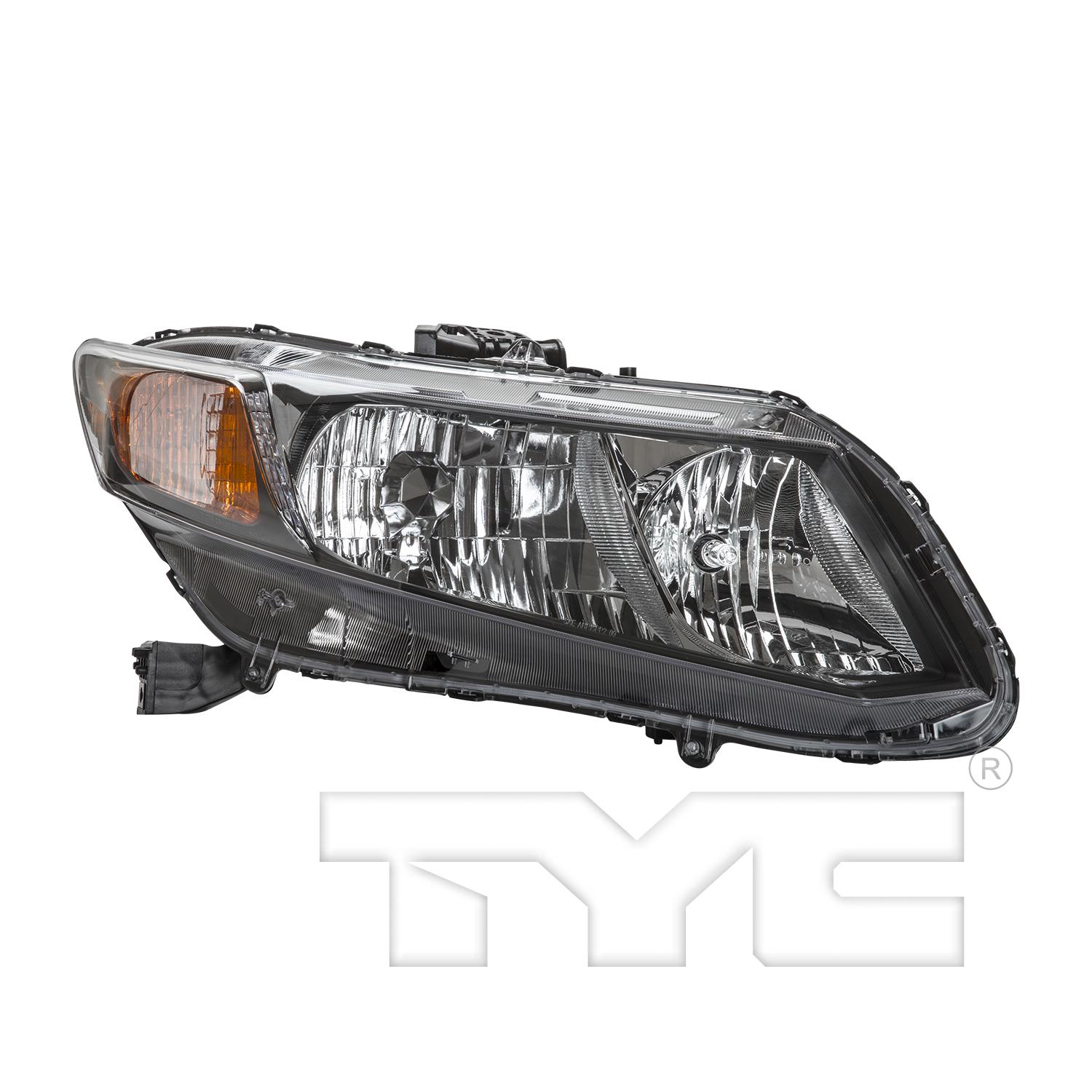 TYC 209209009 Headlight Assembly product image 2 of 6