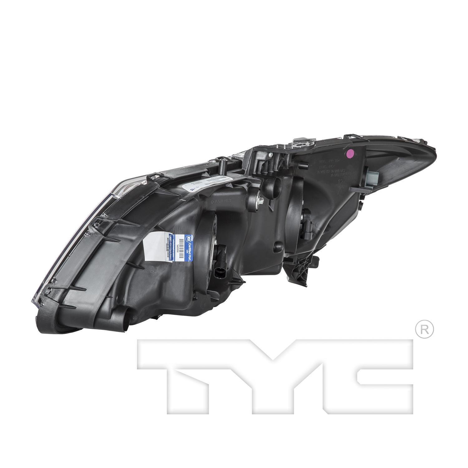 TYC 209209009 Headlight Assembly product image 4 of 6