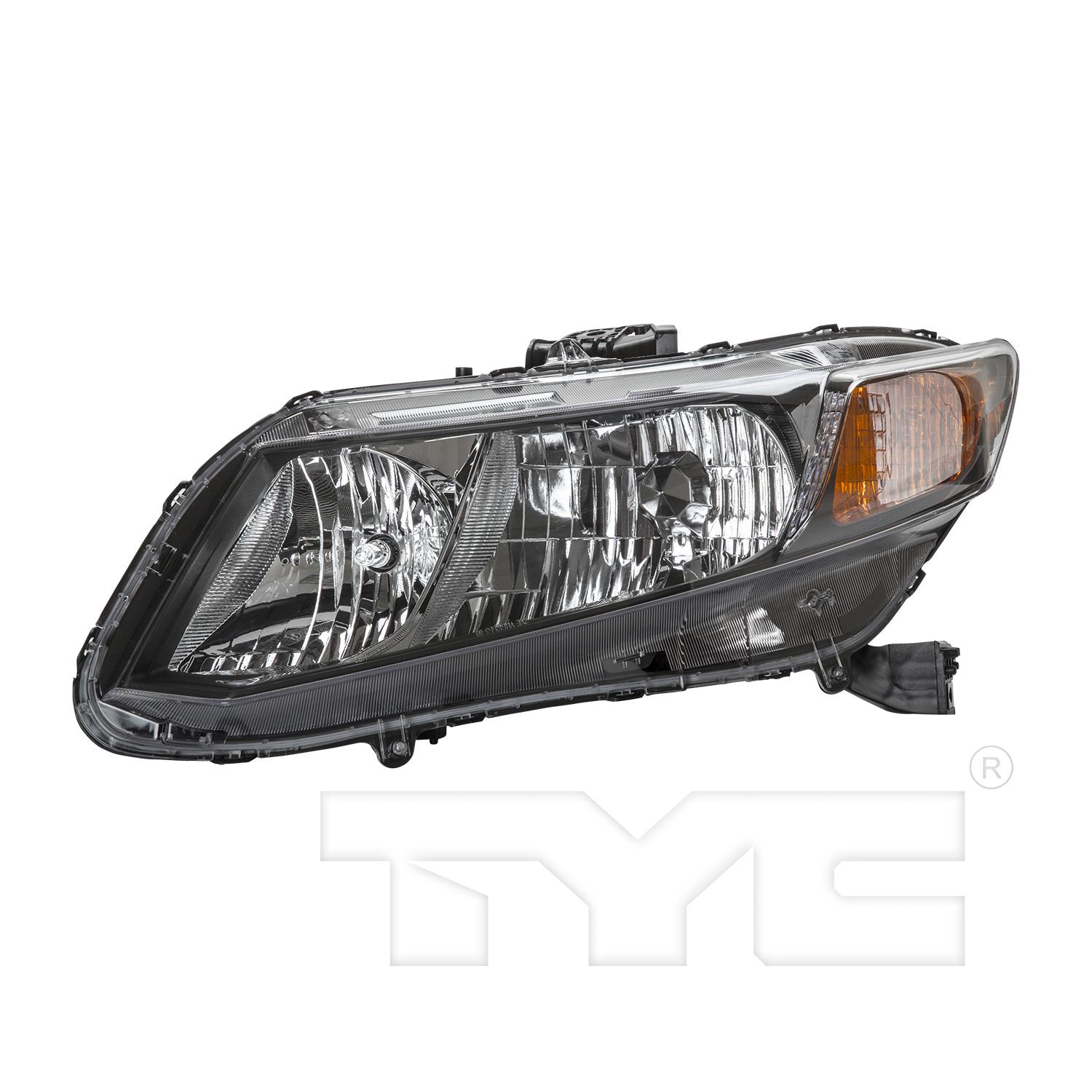 TYC 209210009 Headlight Assembly product image 2 of 6
