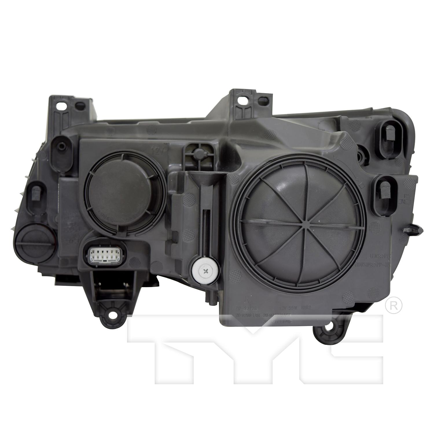 TYC 20921780 Headlight Assembly product image 2 of 6
