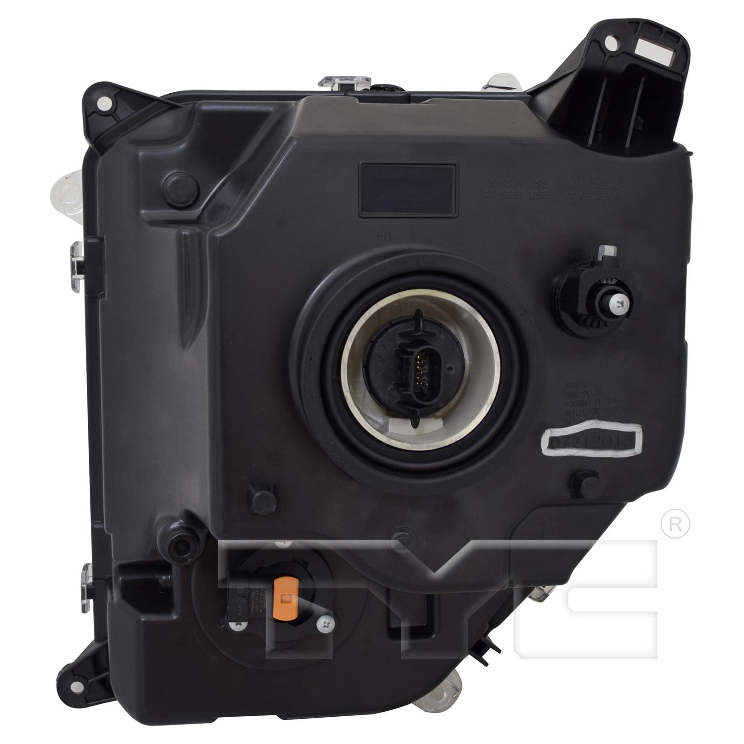 TYC 209249009 - Headlight Assembly TYC 209249009 Headlight Assembly product image 2 of 6