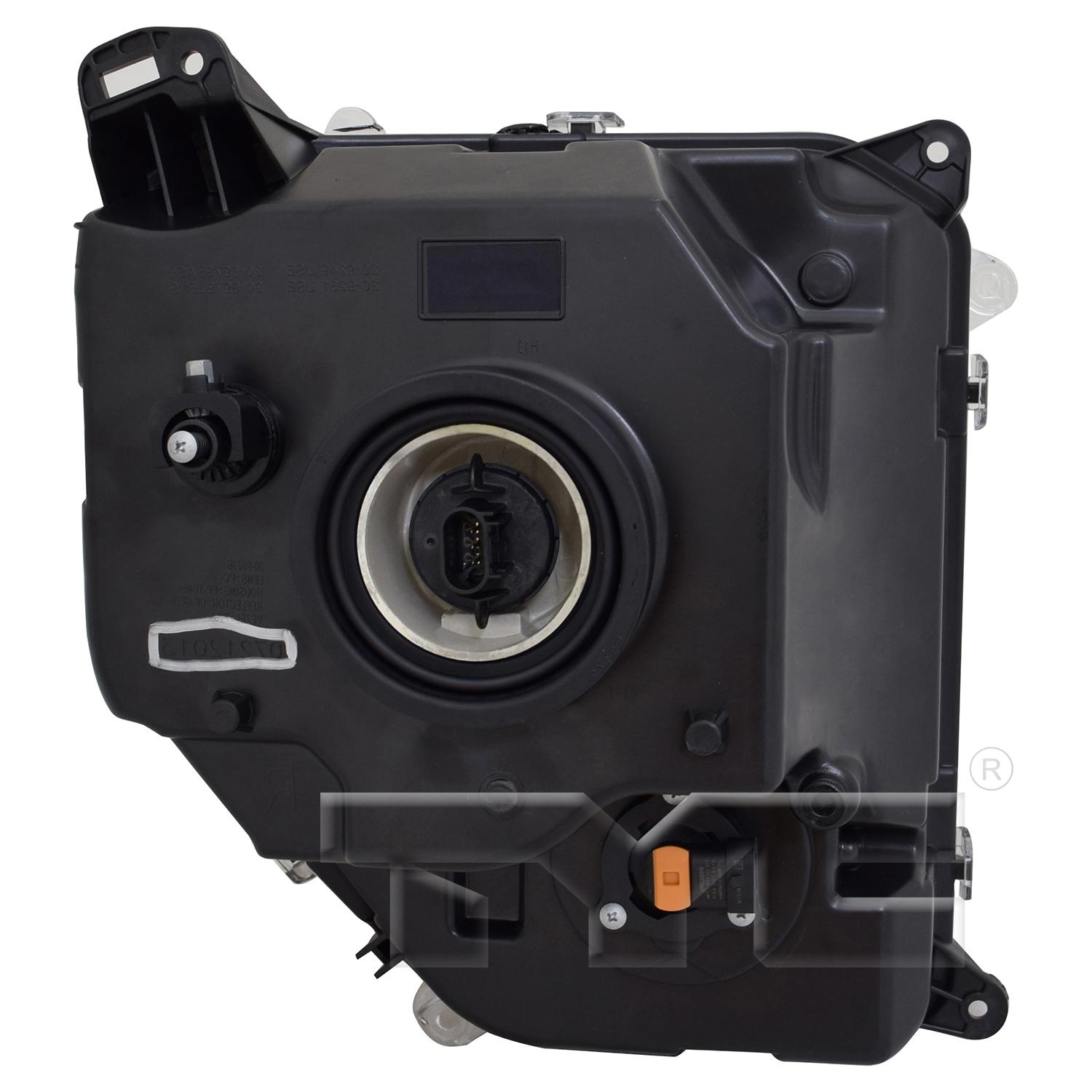 TYC 209250009 Headlight Assembly product image 2 of 6