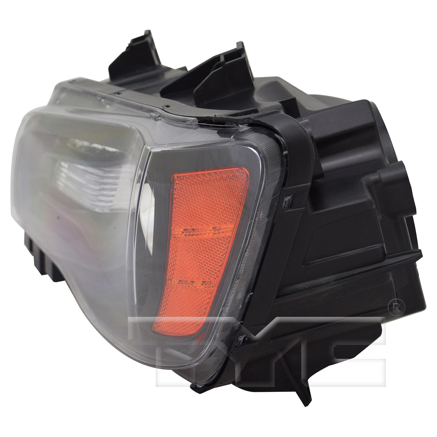 TYC 209300009 Headlight Assembly product image 3 of 6