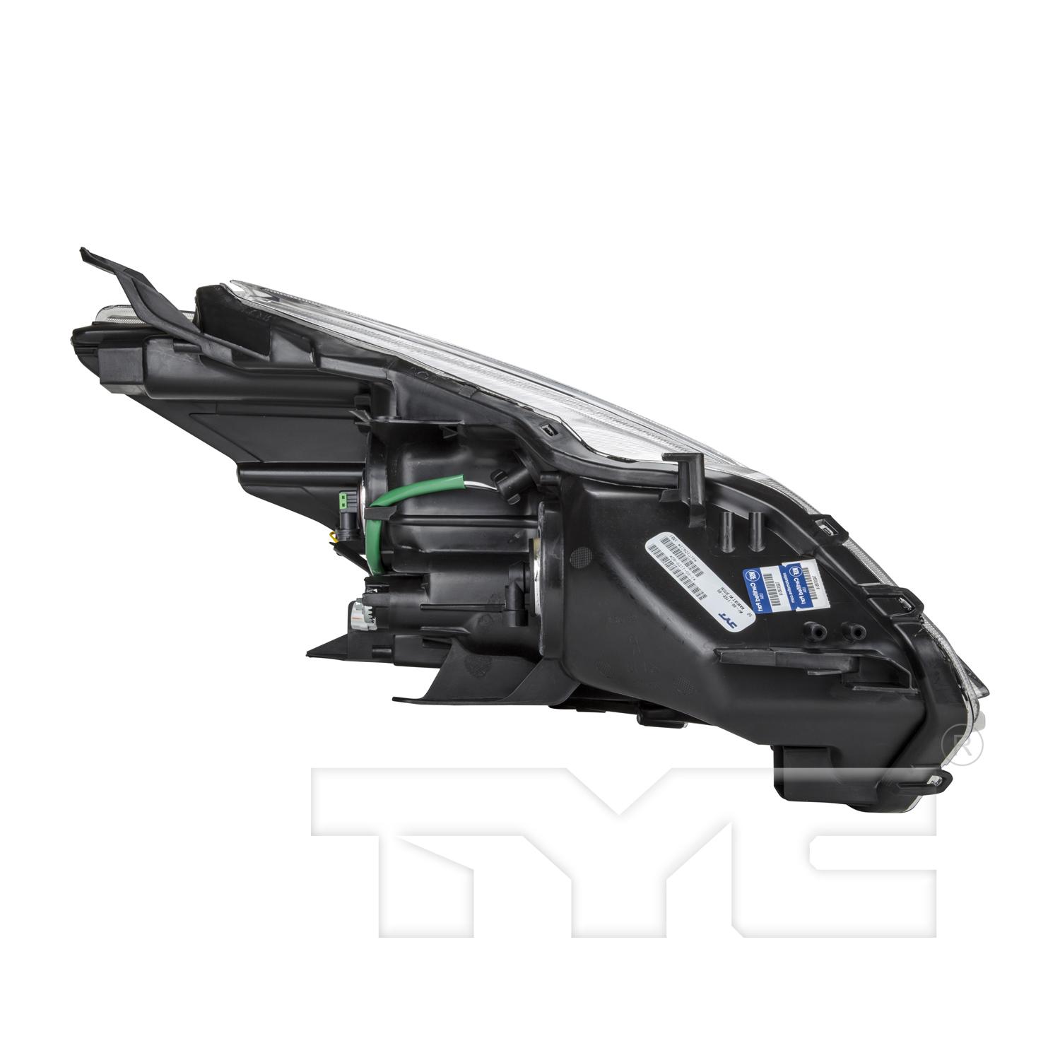 TYC 20931200 Headlight Assembly product image 4 of 6