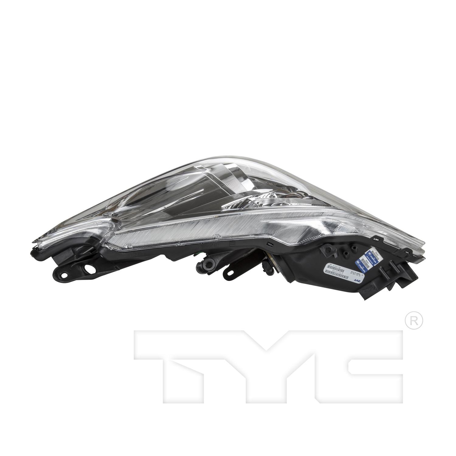 TYC 20931200 Headlight Assembly product image 5 of 6