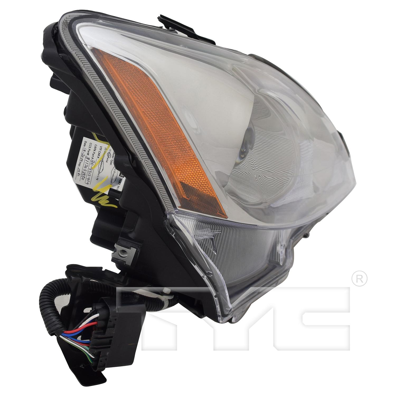 TYC 209313919 Headlight Assembly product image 3 of 6