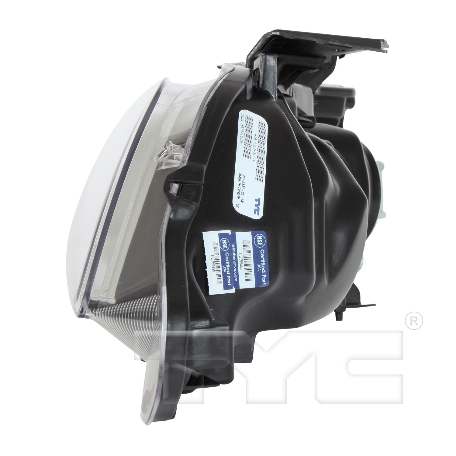 TYC 20932301 Headlight Assembly product image 4 of 6