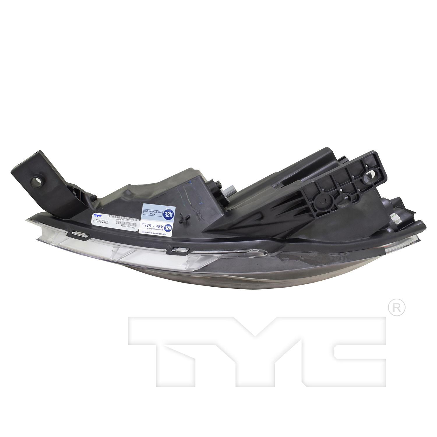 TYC 209338709 Headlight Assembly product image 5 of 6