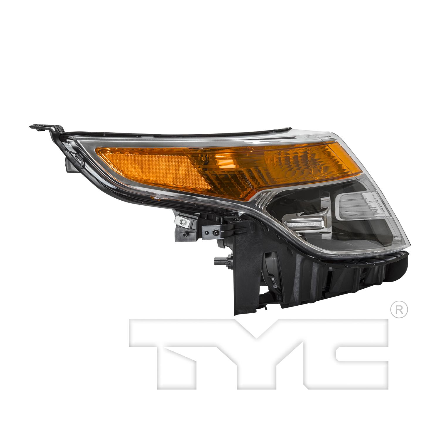 TYC 20933900 Headlight Assembly product image 3 of 6