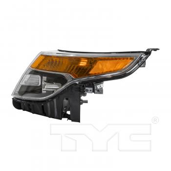 TYC 20934000 Headlight Assembly product image 3 of 6