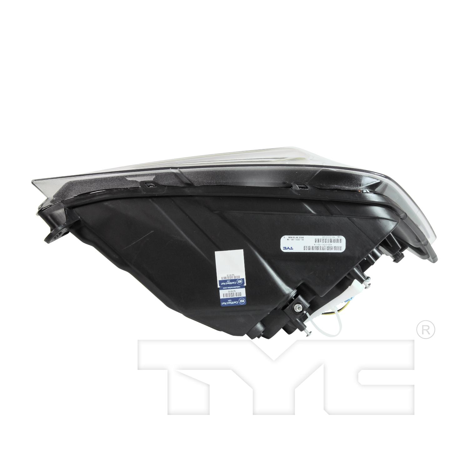 TYC 20939190 - Headlight Assembly TYC 20939190 Headlight Assembly product image 5 of 6