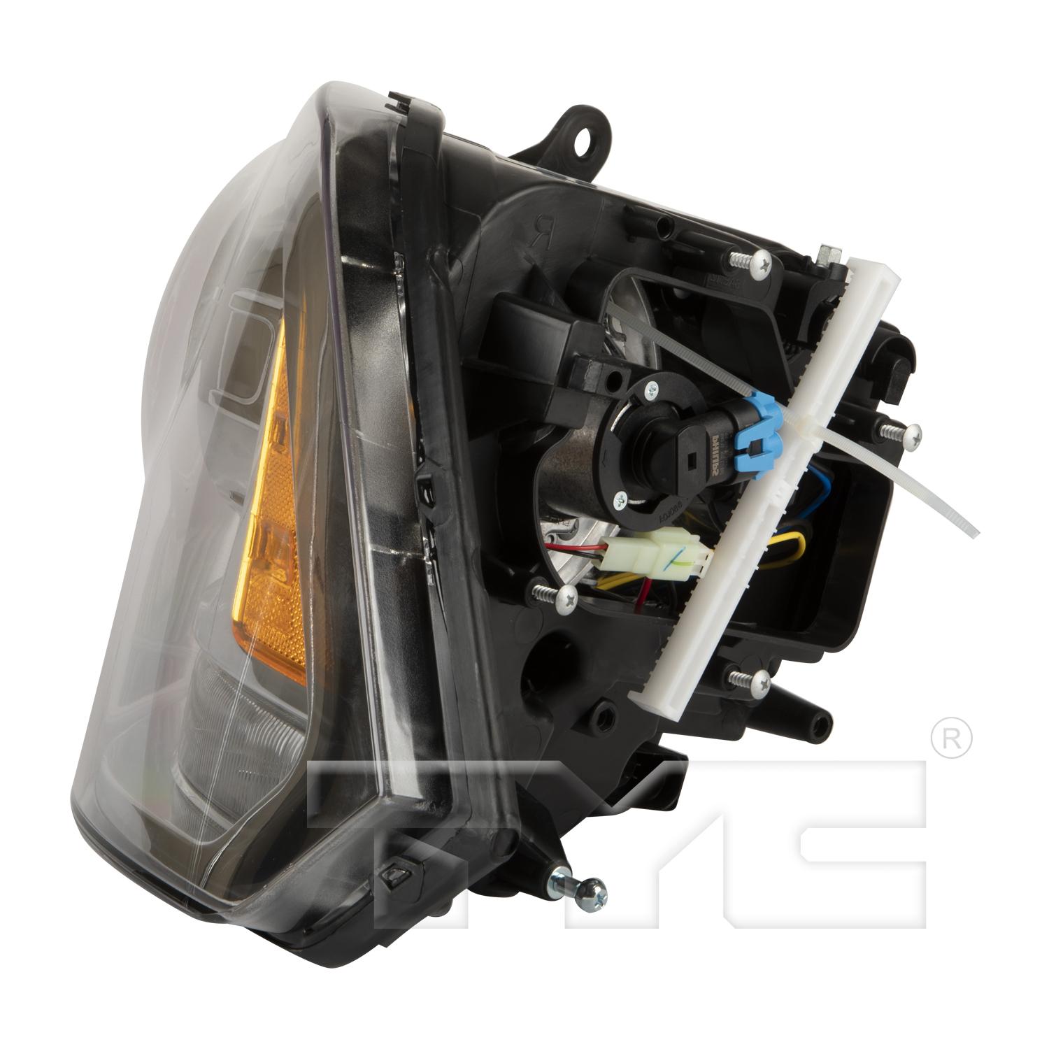 TYC 20939200 Headlight Assembly product image 3 of 6