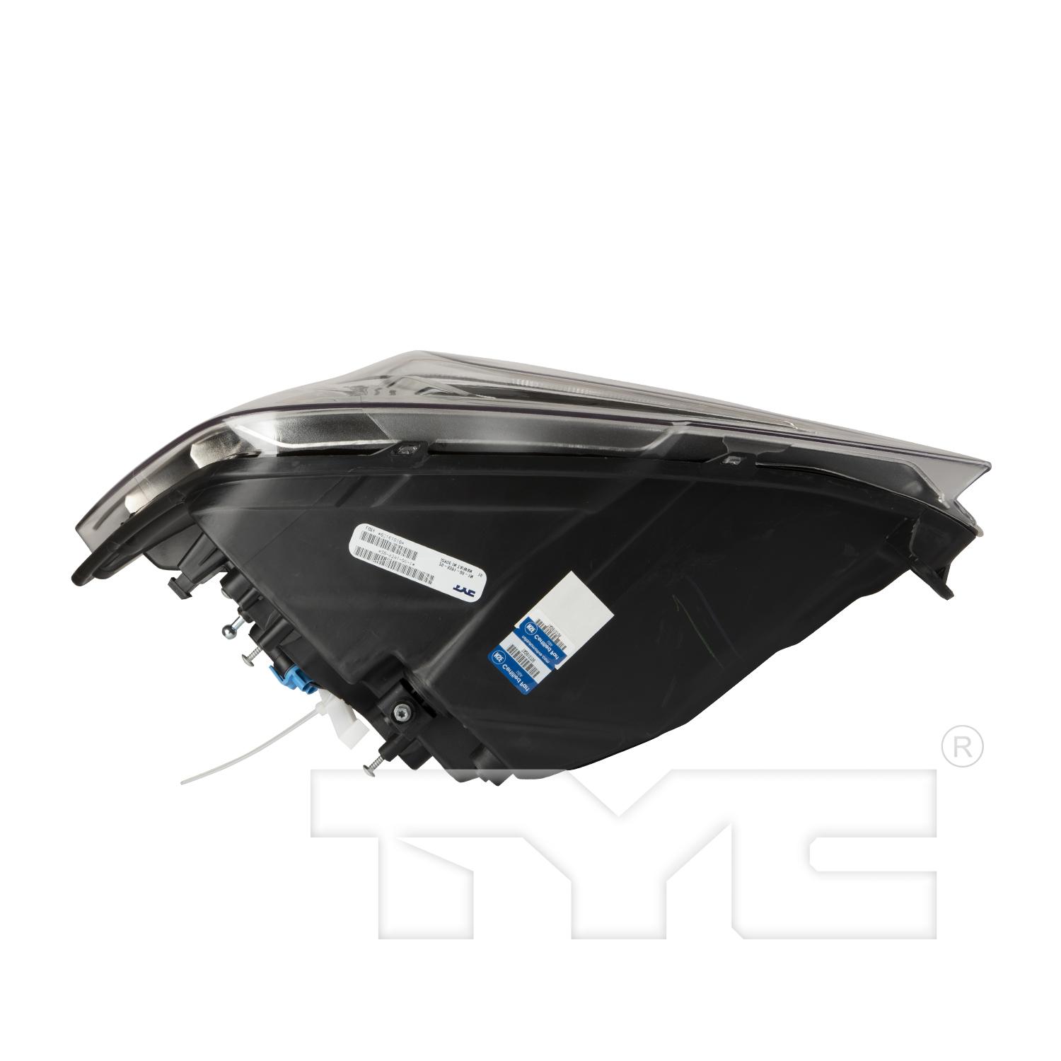 TYC 20939200 Headlight Assembly product image 5 of 6