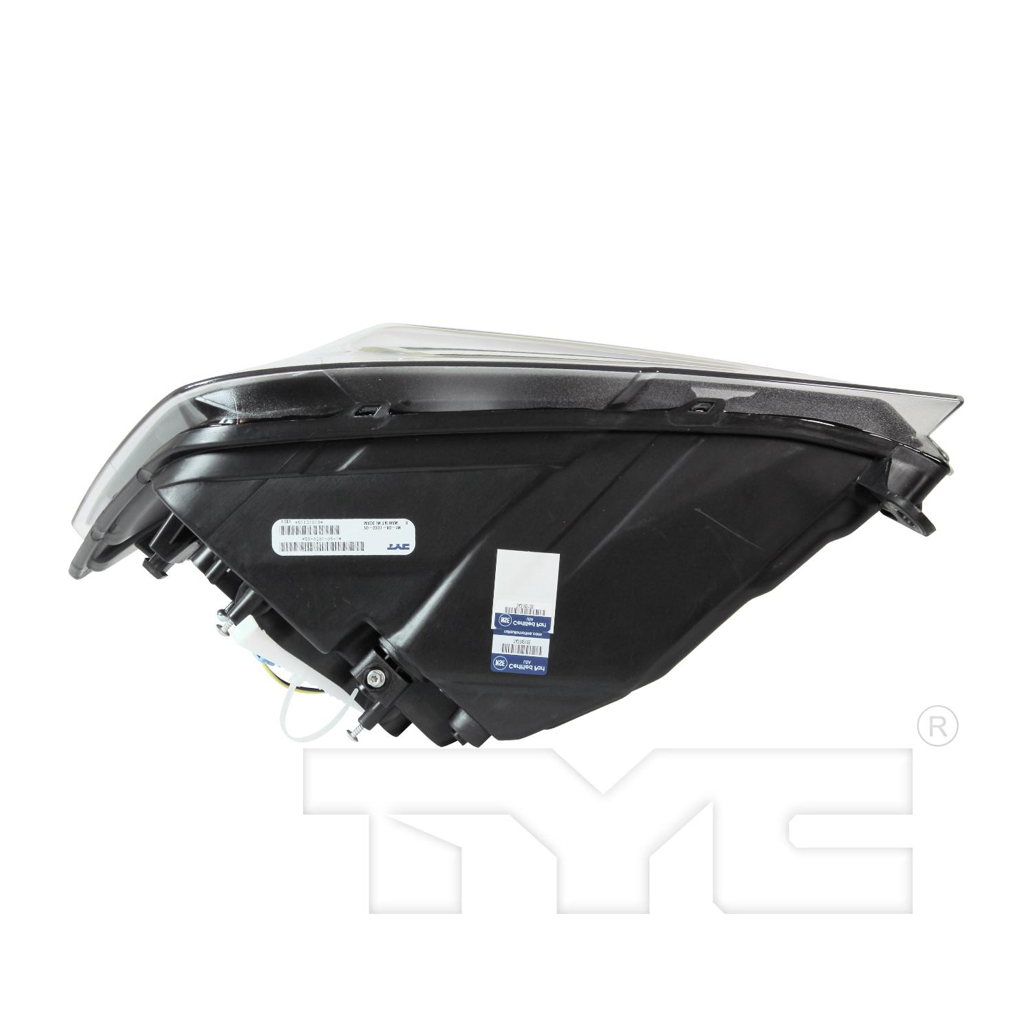 TYC 20939290 - Headlight Assembly TYC 20939290 Headlight Assembly product image 5 of 6