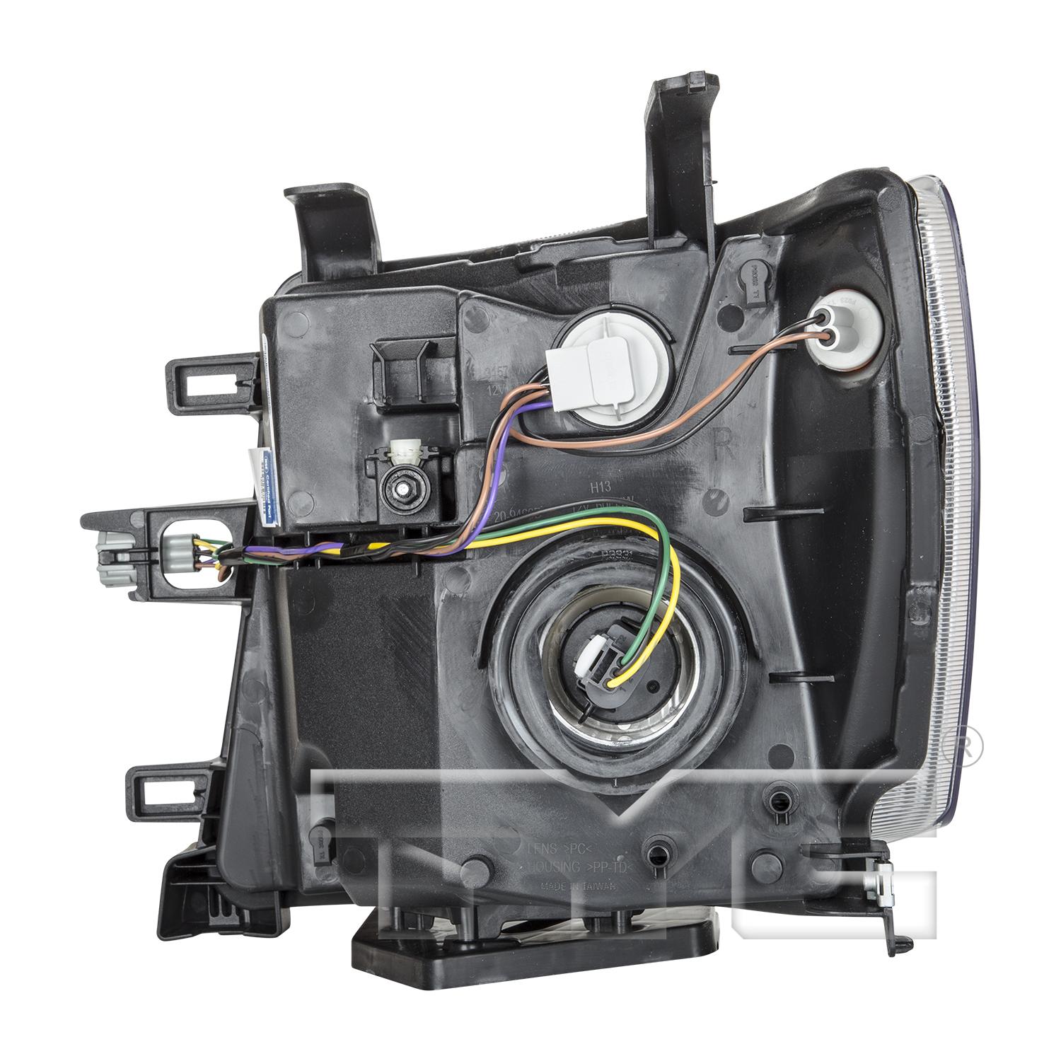 TYC 20946900 Headlight Assembly product image 2 of 6