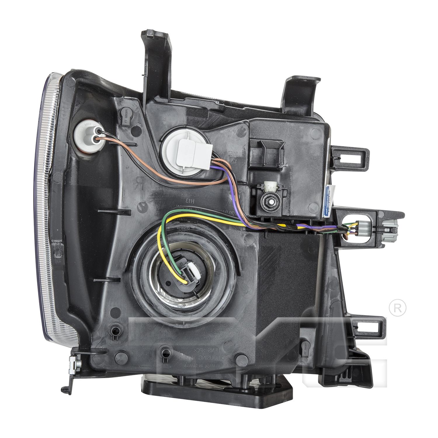 TYC 20947000 Headlight Assembly product image 2 of 6