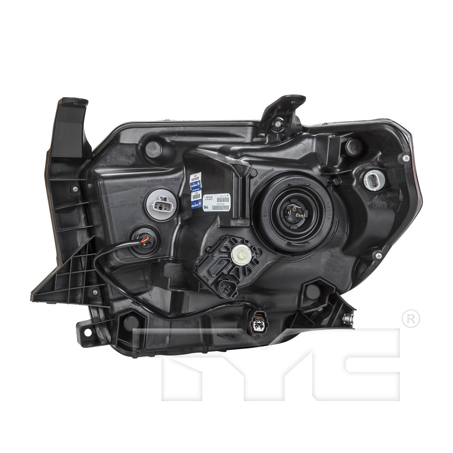 TYC 20949900 Headlight Assembly product image 2 of 6