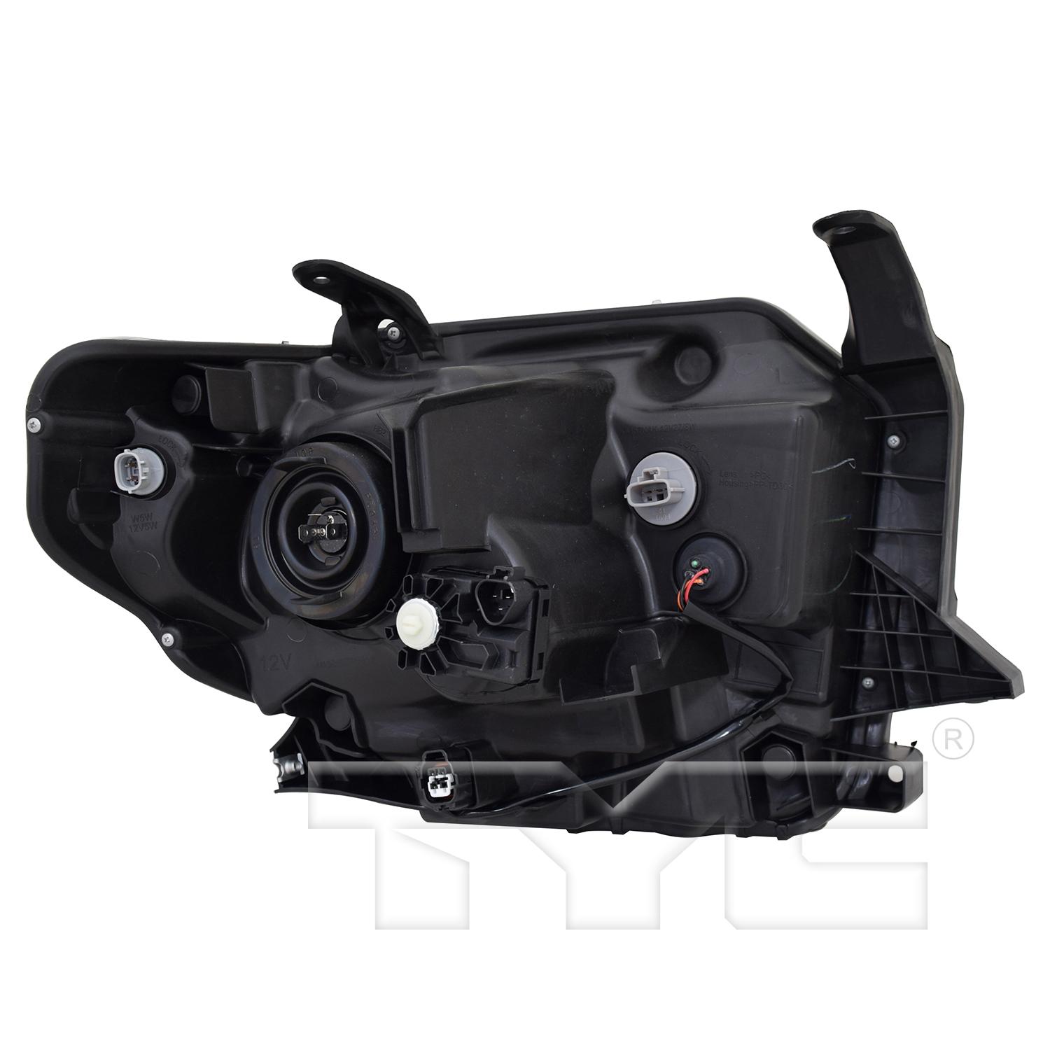 TYC 209500009 Headlight Assembly product image 2 of 6