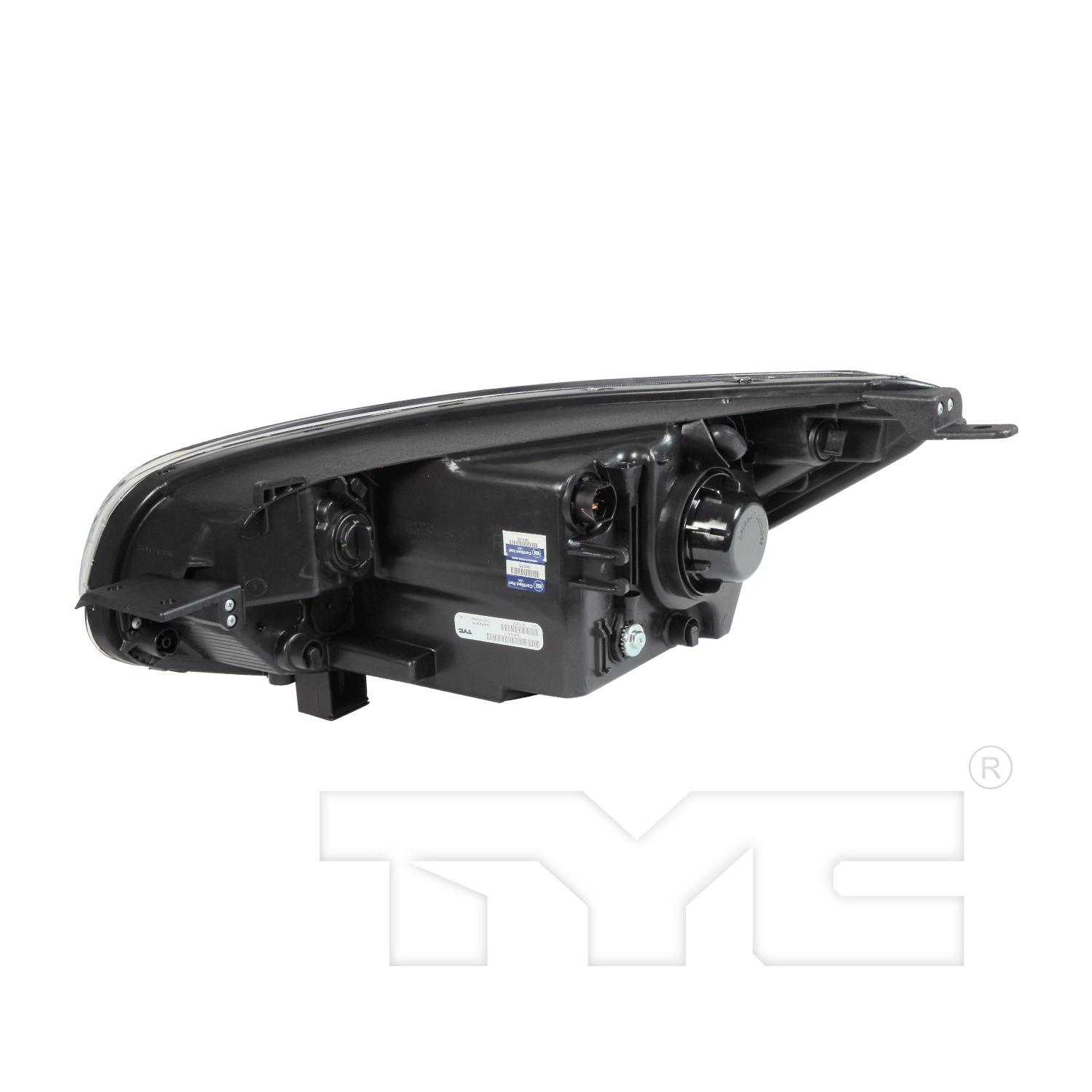 TYC 209515009 Headlight Assembly product image 2 of 6