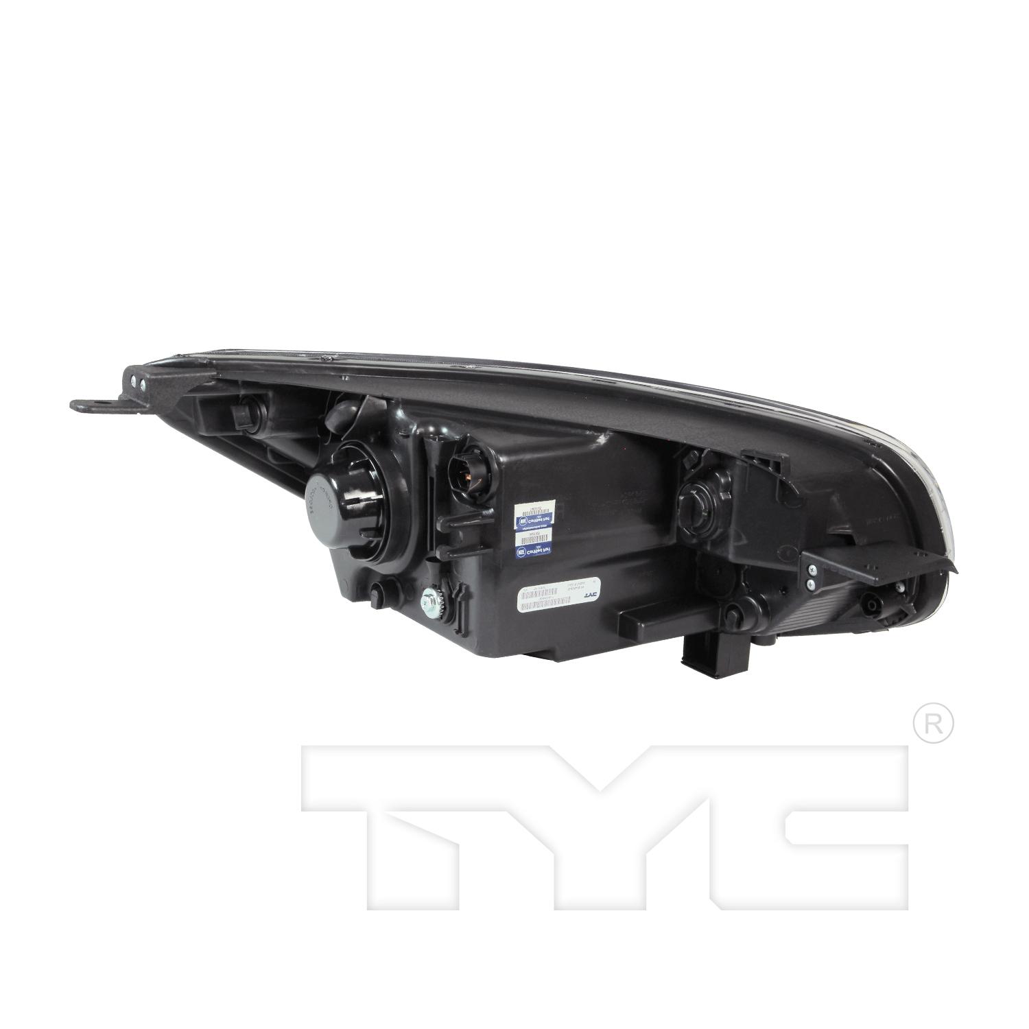 TYC 209516009 Headlight Assembly product image 2 of 6