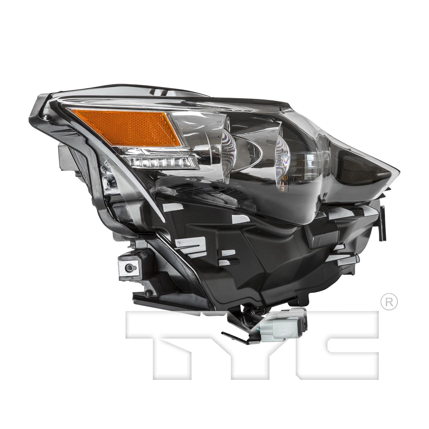 TYC 20952500 Headlight Assembly product image 3 of 6